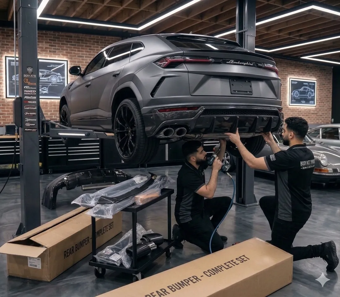 Body kits installation